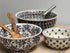 Bowl, Round, 9" Bowl in "Floral Fireworks" by Manufaktura | M086U-BSAS