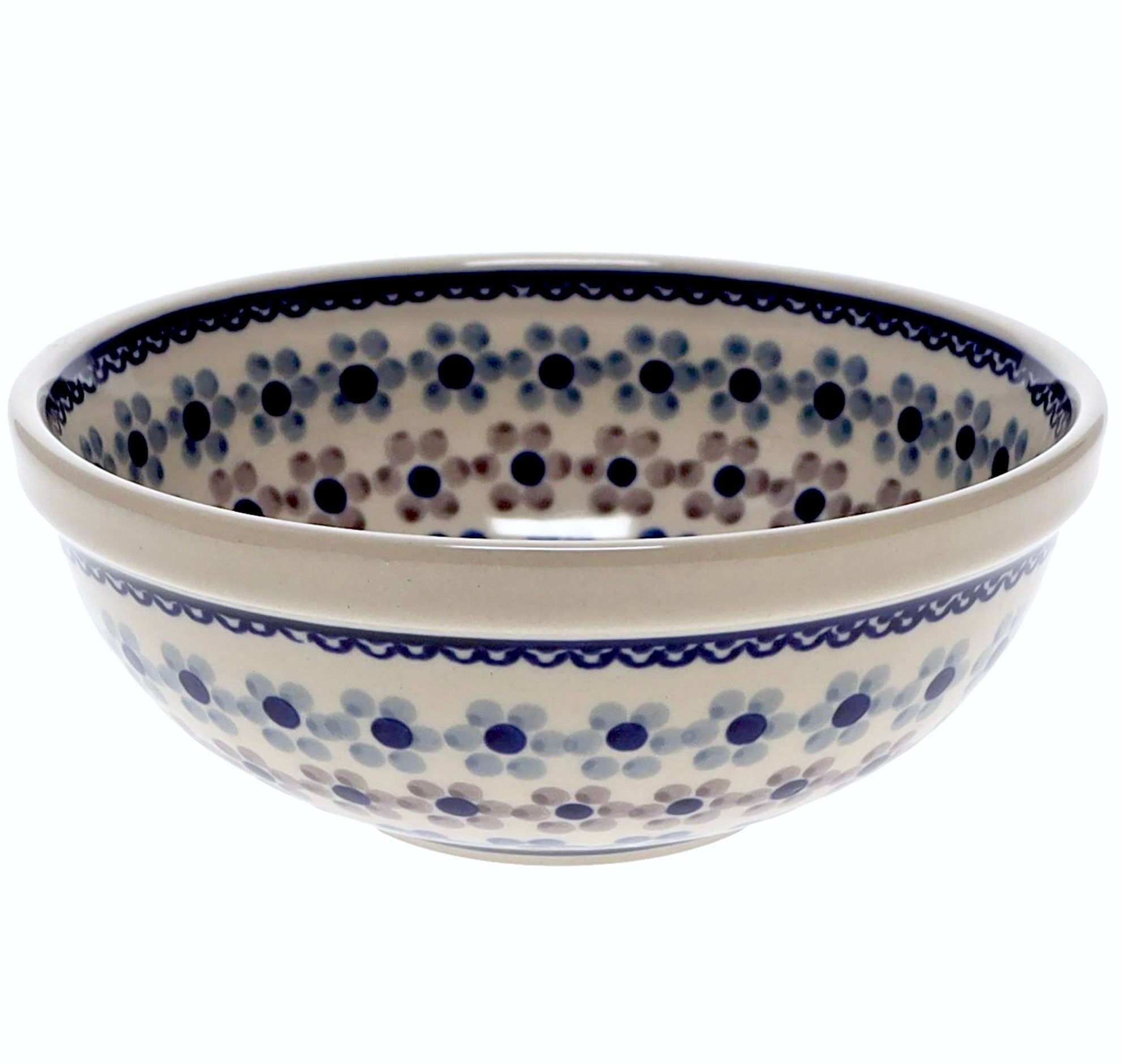 Bowl, Round, 6" in "Floral Chain" by Manufaktura | M089T-EO37