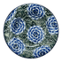 Plate, Round, Soup Plate, 9.25" in "Blue Dahlia" by Ceramika Artystyczna | A014-U1473