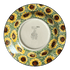 Plate, Round, Soup Plate, 9.25" in "Sunflower Field" by Ceramika Artystyczna | A014-U4737