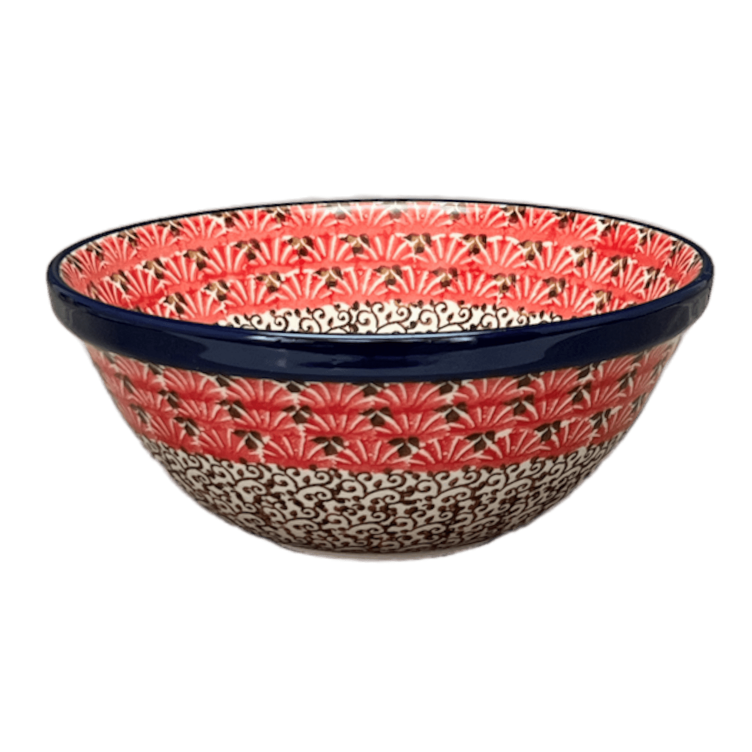 Bowl, Round, Kitchen, 5.5" in "Coral Fans" by Ceramika Artystyczna | A059-2199X