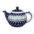 Teapot, 1.2 Liter in "Tulip Dot" by Ceramika Artystyczna | A060-377Z