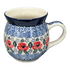 Mug, Belly Mug, 16 oz in "Rosie's Garden" by Ceramika Artystyczna | A073-1490X