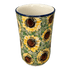 Tumbler, 12 oz in "Sunflower Field" by Ceramika Artystyczna | A076-U4737