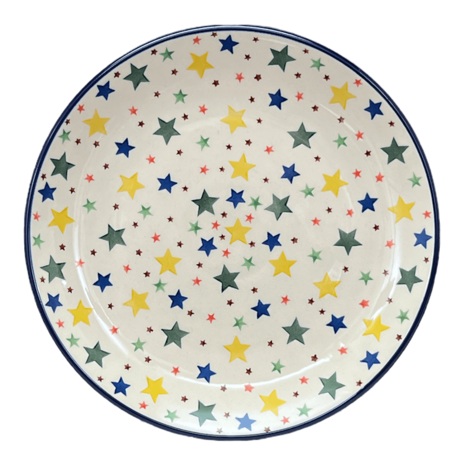 Plate, Round, Dinner, 10" in "Star Shower" by Ceramika Artystyczna | A257-359X