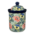 Canister, 1 Liter in "Tropical Love" by Ceramika Artystyczna | A491-U4705