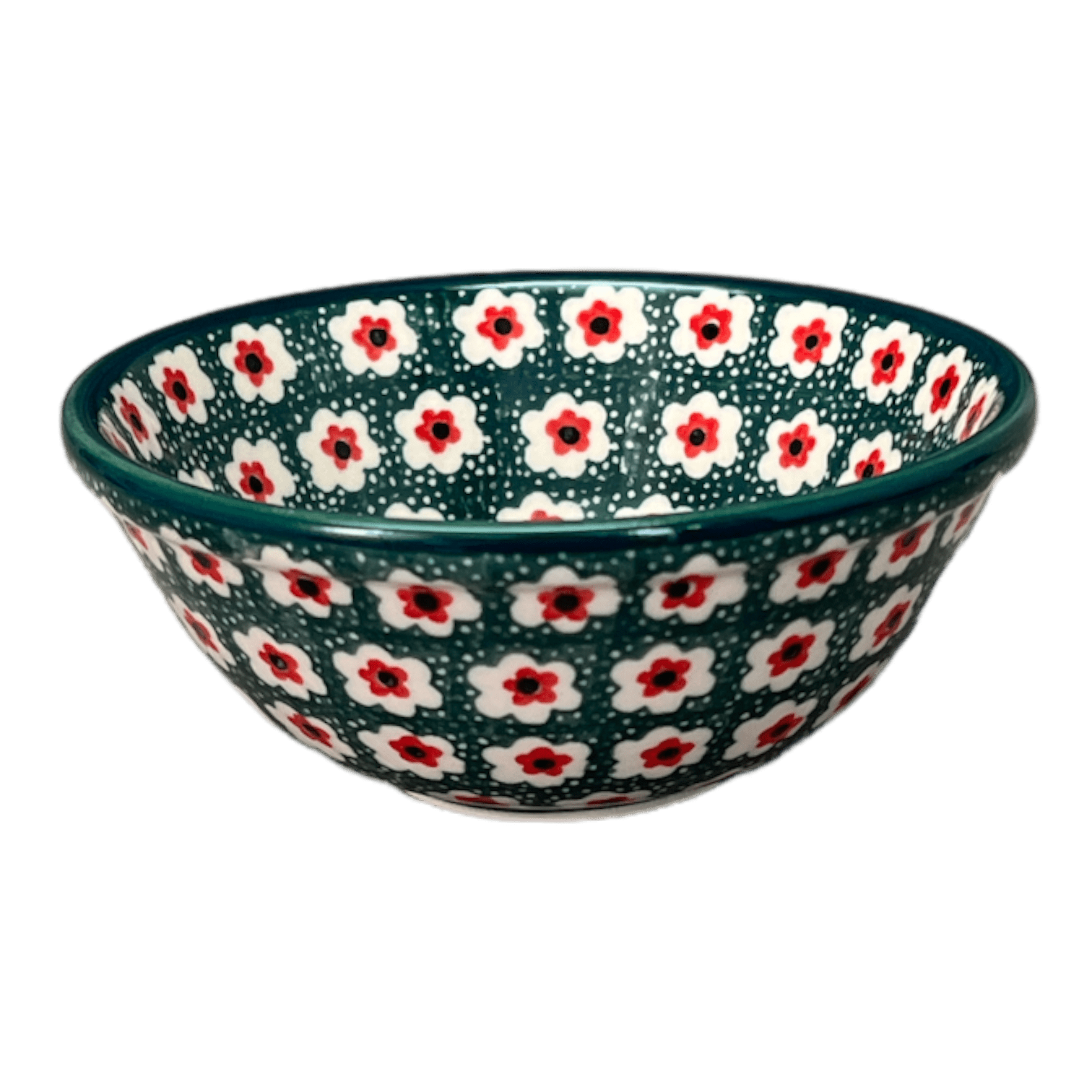 Bowl, Round, 4.75" in "Riot Daffodils" by Ceramika Artystyczna | A556-1174Q