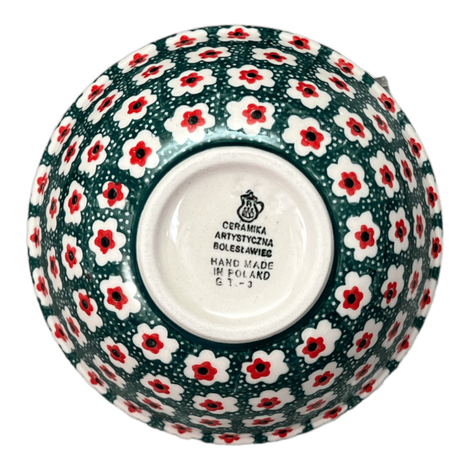 Bowl, Round, 4.75" in "Riot Daffodils" by Ceramika Artystyczna | A556-1174Q