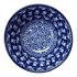 Bowl, Round, 4.75" in "Wavy Blues" by Ceramika Artystyczna | A556-905X