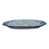 Tray, Oval, Handles, 10.75" x 15.25" in "Poseidon's Treasure" by Ceramika Artystyczna | A684-U1899