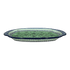 Tray, Oval, Handles, 10.75" x 15.25" in "Green Goddess" by Ceramika Artystyczna | A684-U408A