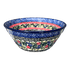 Bowl, Round, Ridged, 5.5" in "Beautiful Bouquet" by Ceramika Artystyczna | A696-U4616