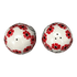 Salt & Pepper, 2" in "Red Aster" by Ceramika Artystyczna | A735S-1435X