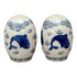 Salt & Pepper, 2" in "Koi Pond" by Ceramika Artystyczna | A735S-2372X