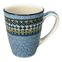 Mug, 22 oz in "Aztec Blues" by Ceramika Artystyczna | AD60-U4428