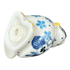 Shaker, Owl, 2.25" in "Pansy Blues" by Ceramika Artystyczna | AD91-2346X