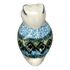 Shaker, Owl, 2.25" in "Aztec Blues" by Ceramika Artystyczna | AD91-U4428