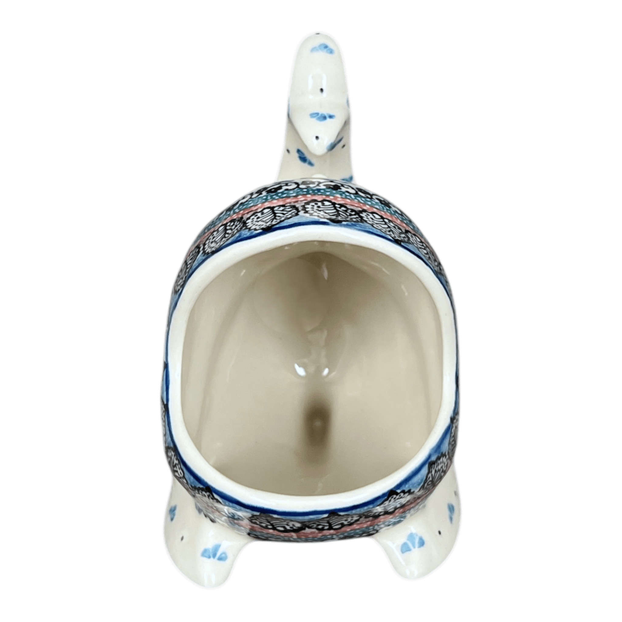 Scrubby Holder, Fish Shaped, 6.75" in "Winter Aspen" by Ceramika Artystyczna | AF28-1995X
