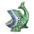 Scrubby Holder, Fish Shaped, 6.75" in "Green Goddess" by Ceramika Artystyczna | AF28-U408A