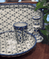 Bowl, Round, Shallow, 12.5" in "Polish Bouquet" by Andy | NDA199-82