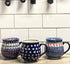 Mug, Belly Mug, 16 oz Large in "Daisy Waves" by Andy | NDA10-3