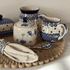 Bowl, Square, Sugar Bowl, 4" in "Peacock Pine" by Ceramika Artystyczna | AF38-366X