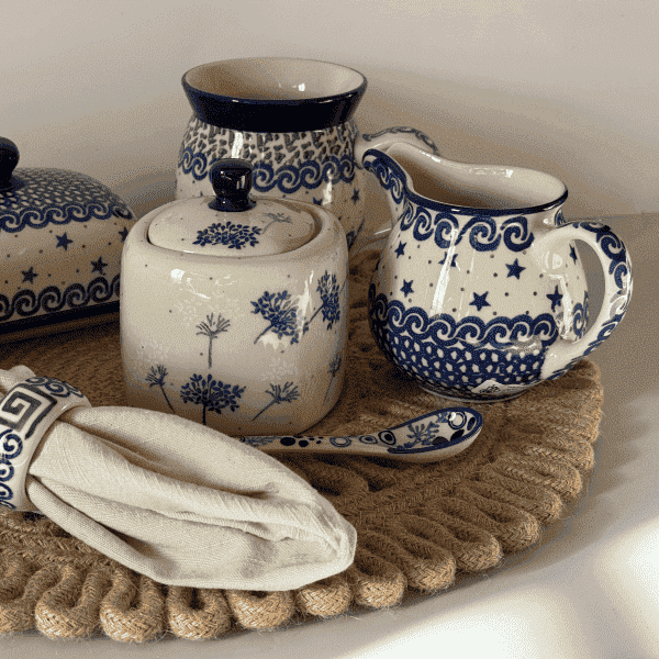 Creamer, 10 oz in "Star Shower" by Ceramika Artystyczna | A341-359X