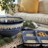 Bowl, Round, Deep, Pedestal, 10" in "Strawberry Patch" by Ceramika Artystyczna | A215-721X