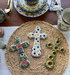 Cross, Large, 7.75" in "Star Shower" by Ceramika Artystyczna | A533-359X