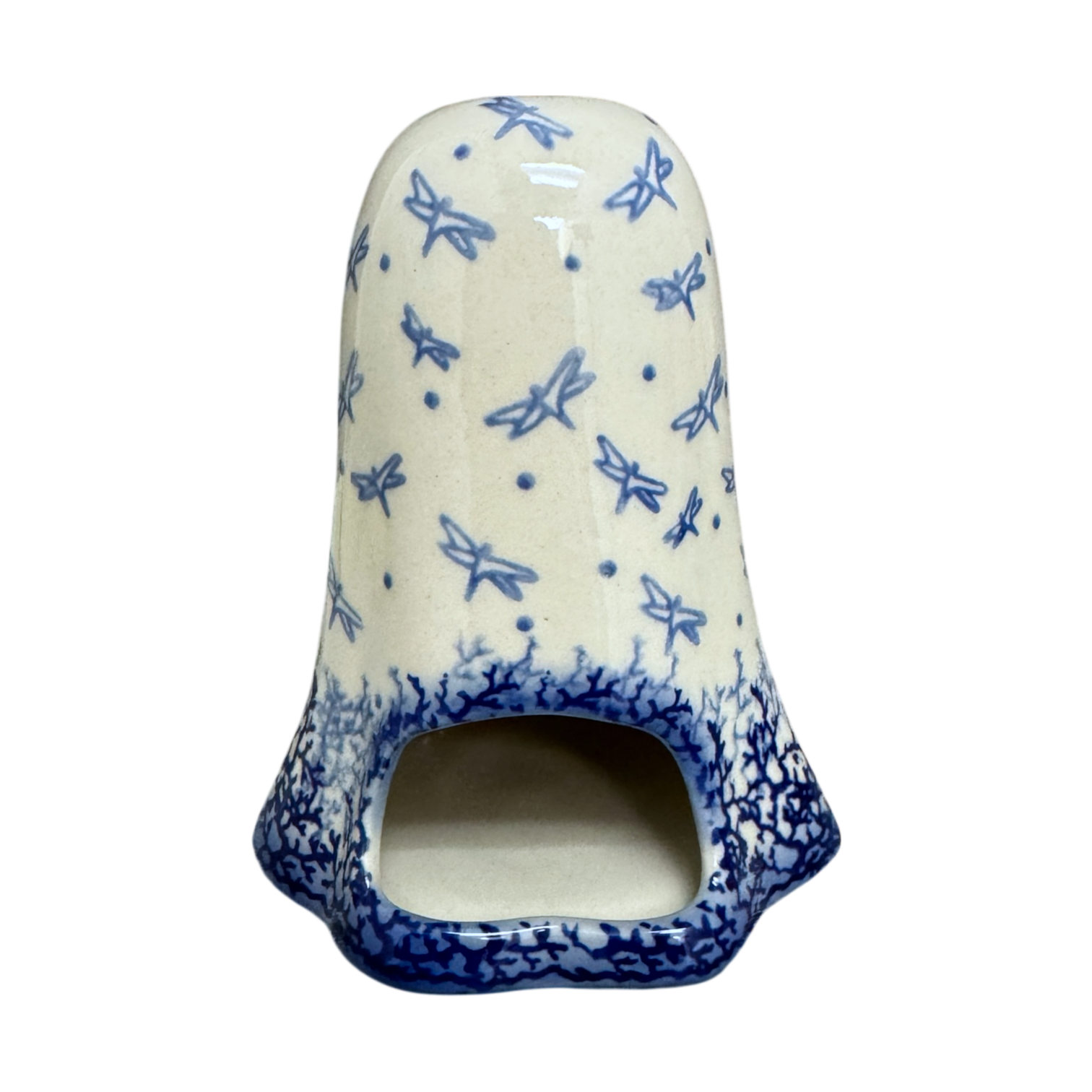 Luminary, Ghost, 5.25" in "Dancing Dragonflies" by Galia | GAD46-PL3