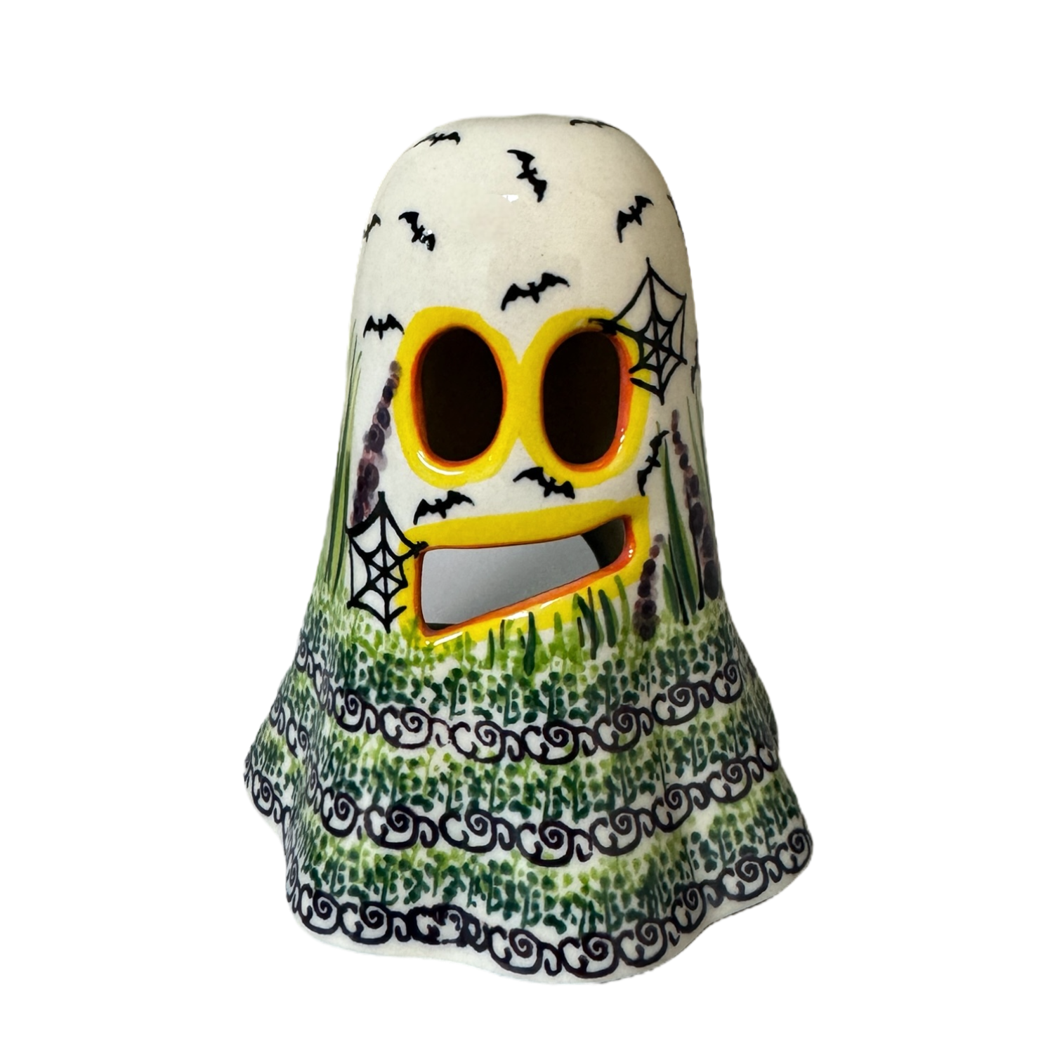 Luminary, Ghost, 5.25" in "Spooky Field" by Galia | GAD46-ULA2