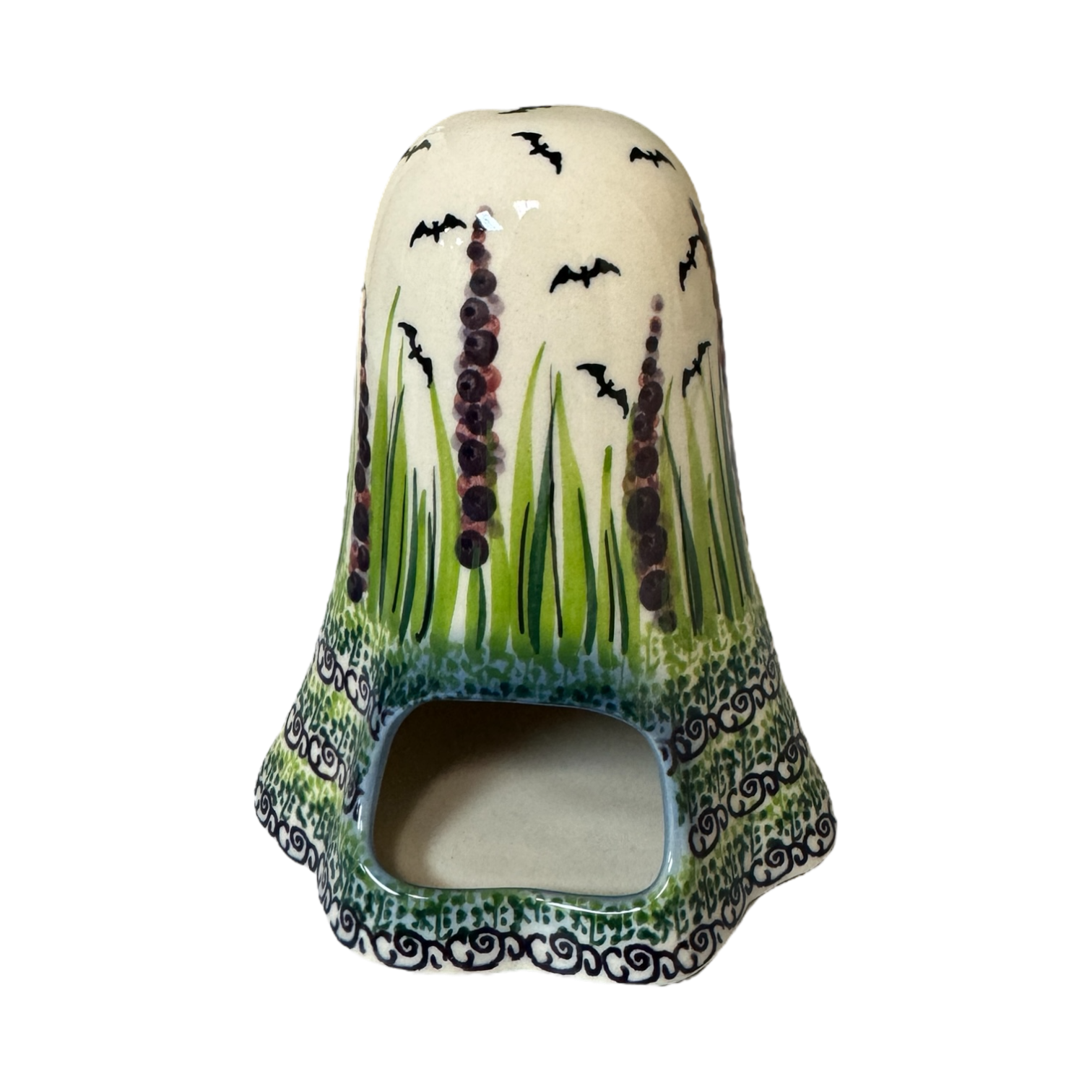 Luminary, Ghost, 5.25" in "Spooky Field" by Galia | GAD46-ULA2