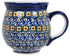Mug, Belly Mug, 16 oz Large in "Olive Orchard" by Manufaktura | K068S-DZ