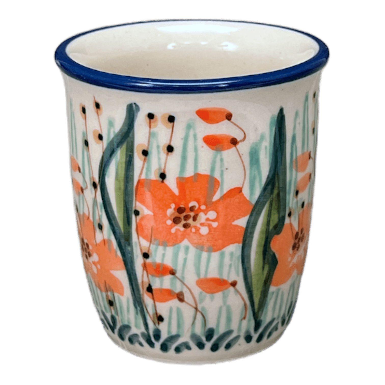 Cup, Wine Cup, 4 oz in "Sun-Kissed Garden" by Manufaktura | K100S-GM15