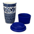 Mug, Travel, 14 oz in "Blue Life" by Manufaktura | K115S-EO39