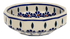 Bowl, Multiangular, 5" in "Floral Peacock" by Manufaktura | M058T-54KK