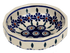 Bowl, Multiangular, 5" in "Floral Peacock" by Manufaktura | M058T-54KK