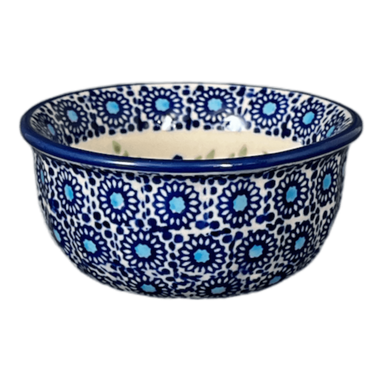 Bowl, Round, 3.5" in "Festive Flowers" by Manufaktura | M081S-IZ16