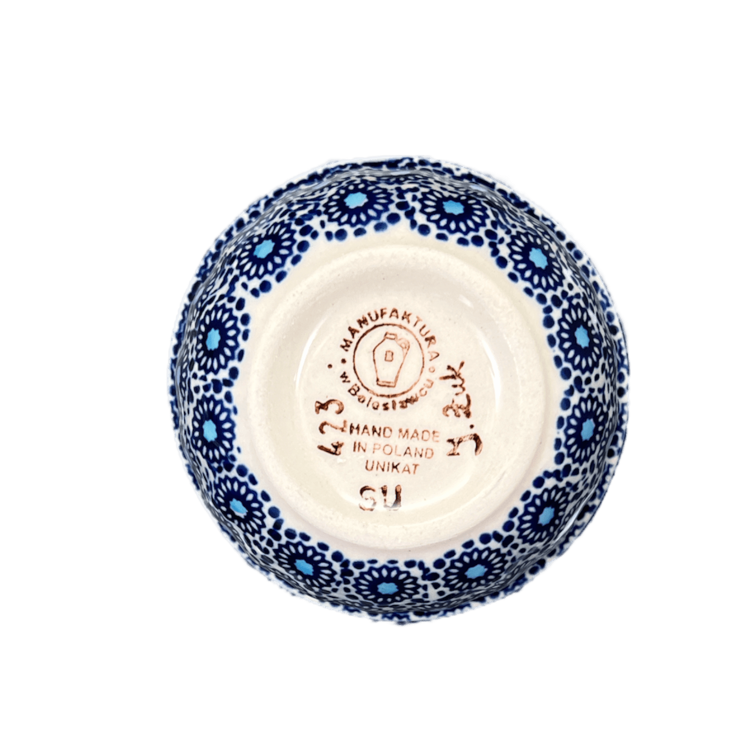 Bowl, Round, 3.5" in "Festive Flowers" by Manufaktura | M081S-IZ16