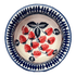 Bowl, Round, 3.5" in "Fresh Strawberries" by Manufaktura | M081U-AS70