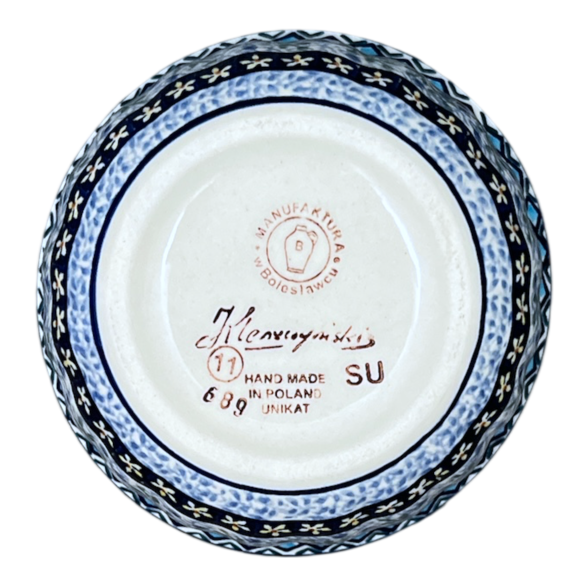 Bowl, Round, 4.5" in "Lilac Fields" by Manufaktura | M082S-WK75