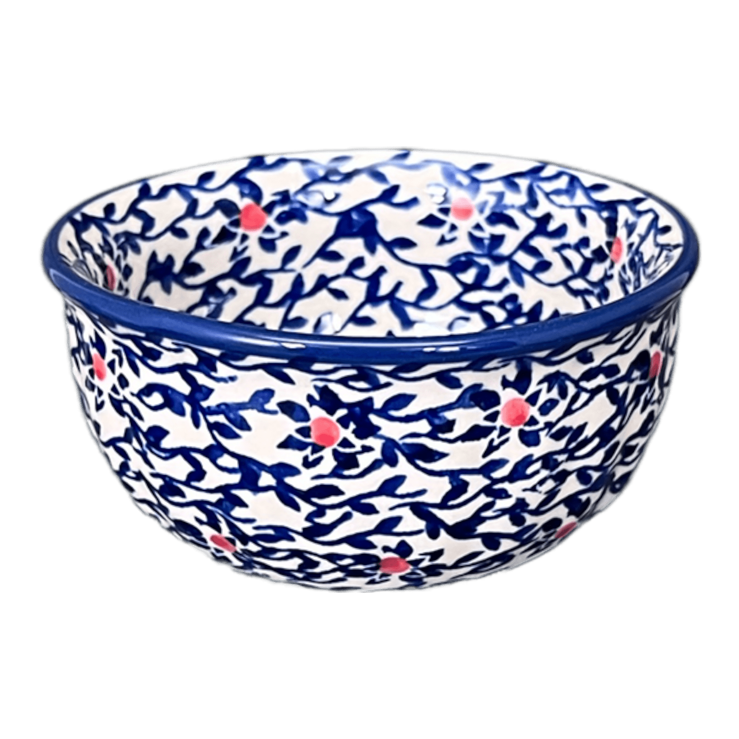 Bowl, Round, 4.5" in "Blue Canopy" by Manufaktura | M082U-IS04