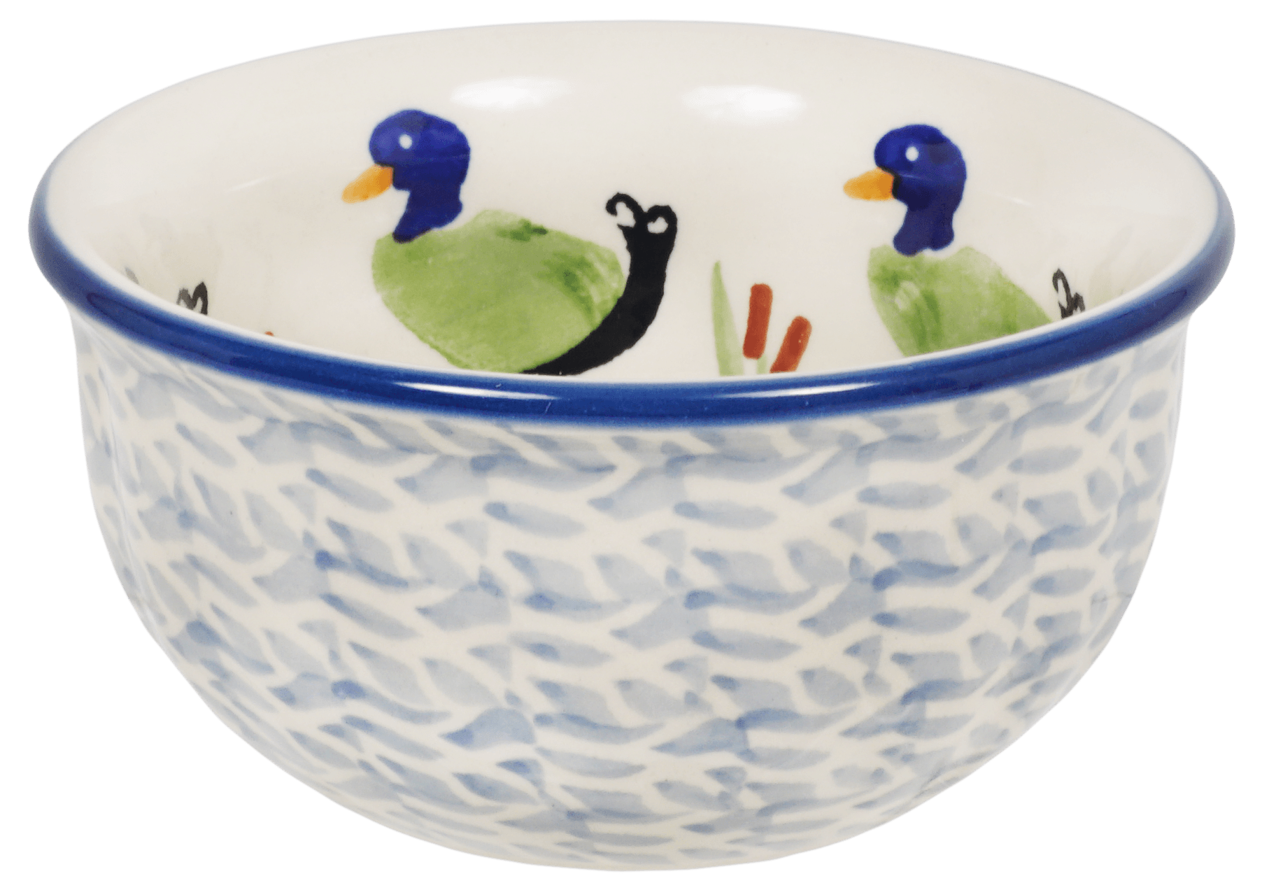 Bowl, Round, 4.5" in "Ducks in a Row" by Manufaktura | M082U-P323