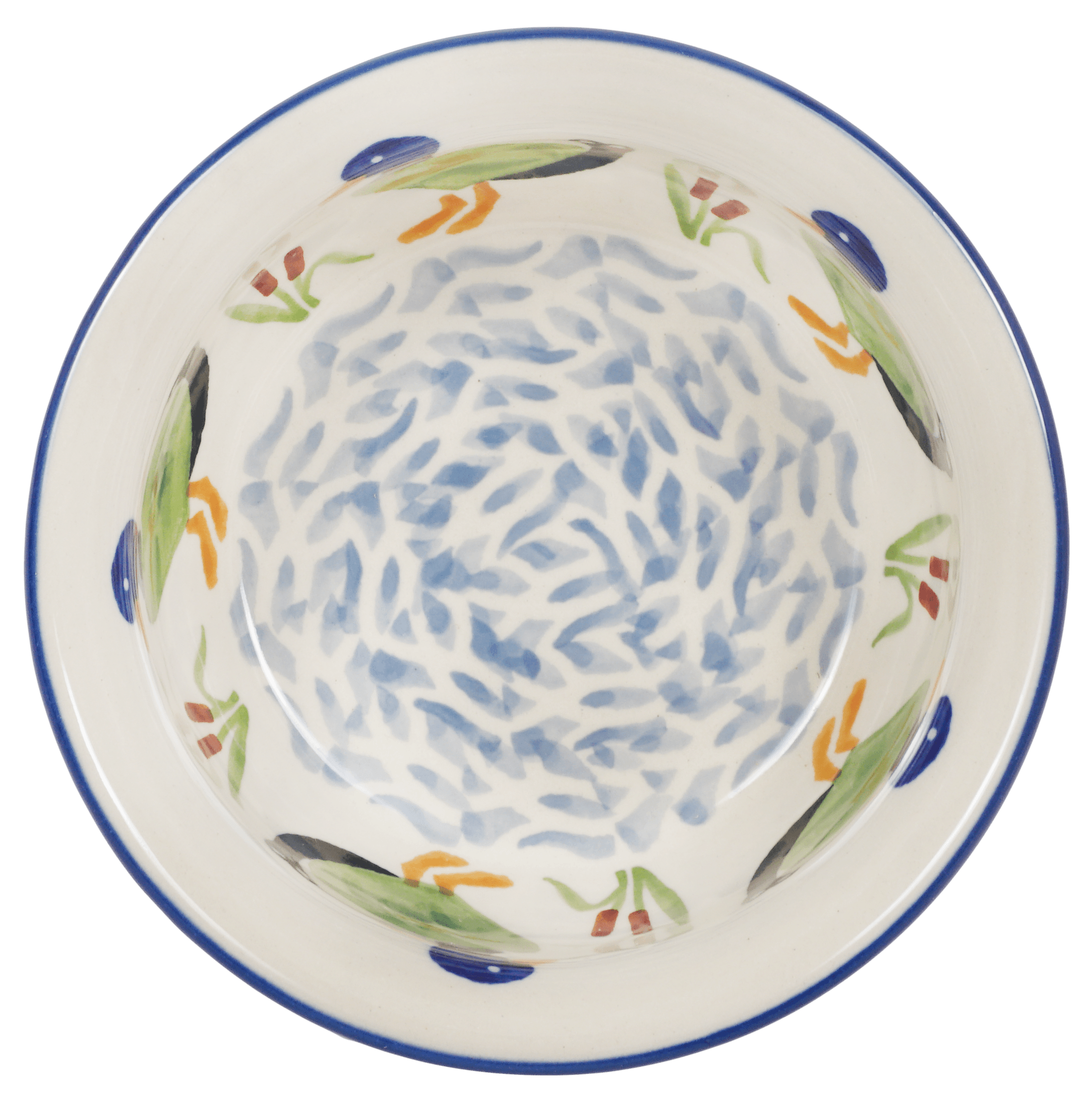 Bowl, Round, 4.5" in "Ducks in a Row" by Manufaktura | M082U-P323
