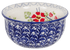 Bowl, Round, 4.5" in "Floral Grid" by Manufaktura | M082U-TAB2