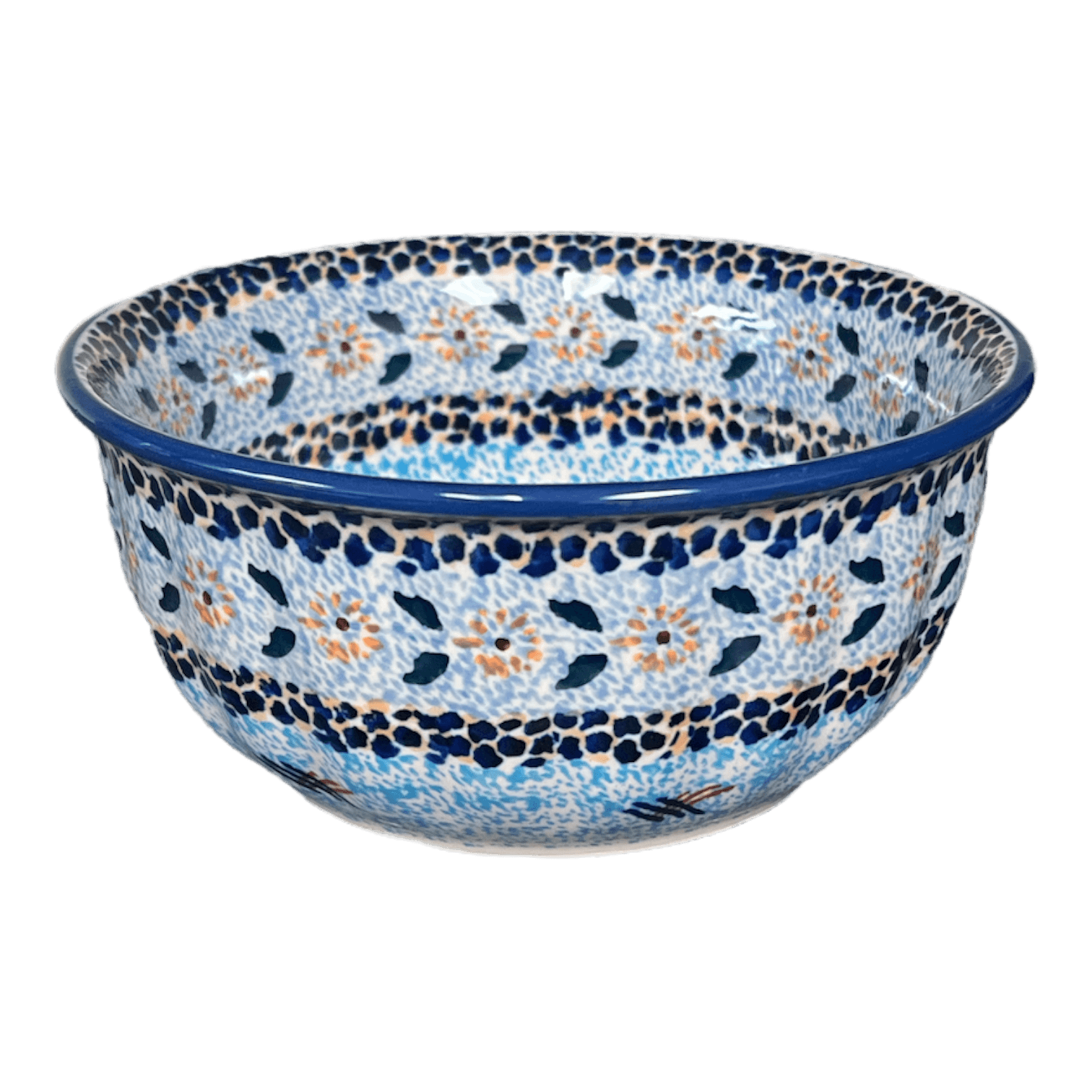 Bowl, Round, 5.5" in "Patriotic Garden" by Manufaktura | M083S-WK56