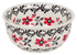 Bowl, Round, 5.5" in "Scarlet Garden" by Manufaktura | M083T-KK01
