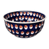 Bowl, Round, 6.5" in "Pheasant Feathers" by Manufaktura | M084T-52