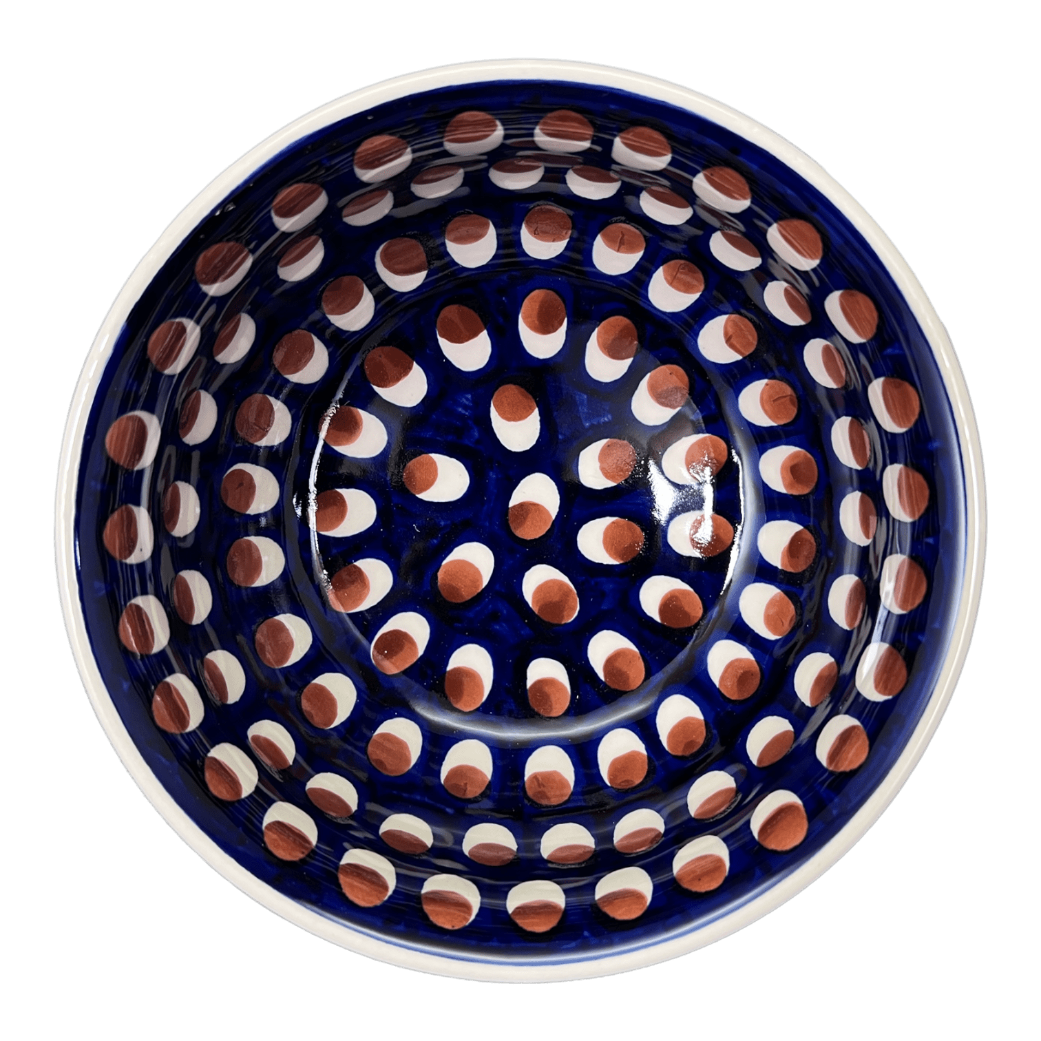 Bowl, Round, 6.5" in "Pheasant Feathers" by Manufaktura | M084T-52