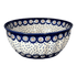 Bowl, Round, 7.75" in "Peacock Dot" by Manufaktura | M085U-54K